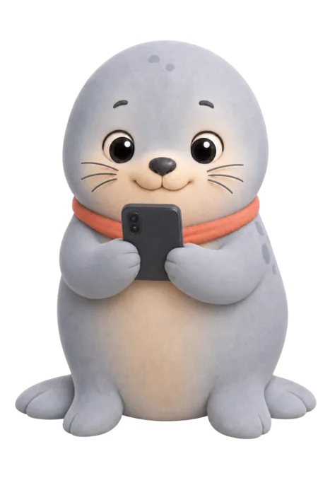 Silky approving from a phone